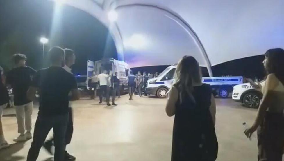 Tuğçe Kandemir konserinde kan aktı