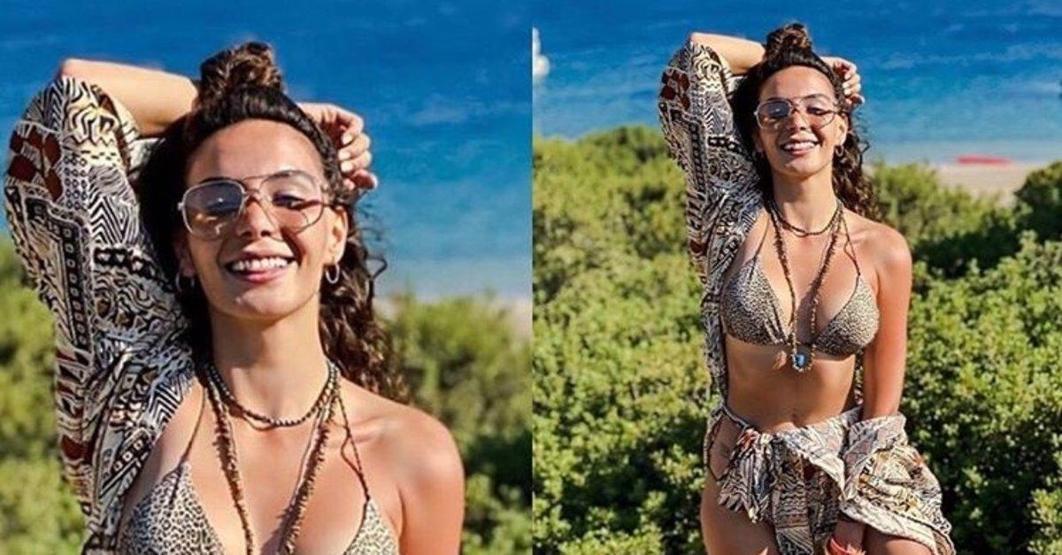 Ebru Şahinin bikinili paylaşımı hayran bıraktı