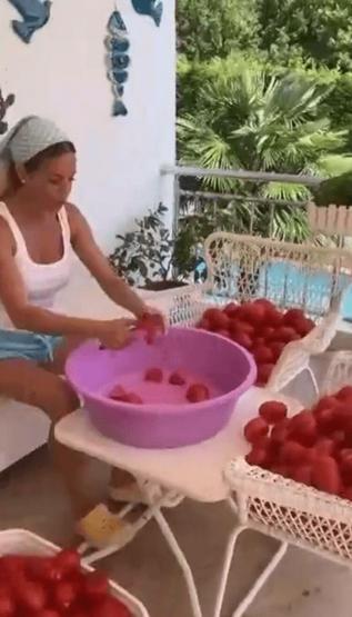 Seda Ürenden kış hazırlığı