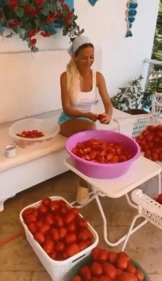 Seda Ürenden kış hazırlığı