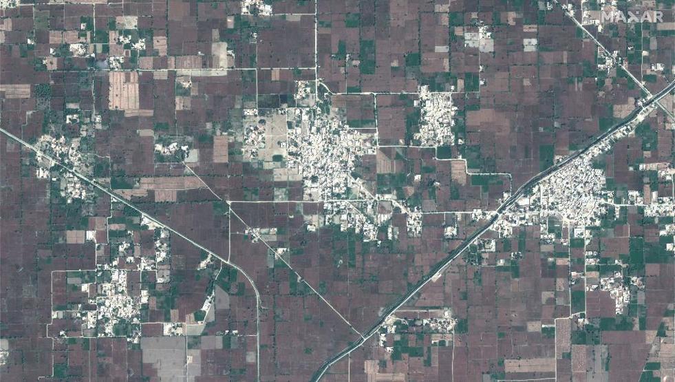 Pakistandaki sel felaketi: 100 km çapında göl oluştu