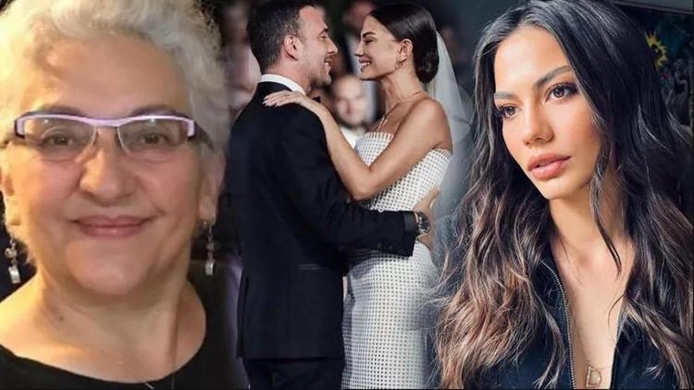 Kayınvalidesinden Demet Özdemire nikah sonrası ilk mesaj