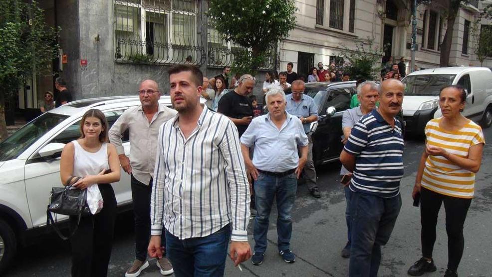 Şişli’de yangın paniği