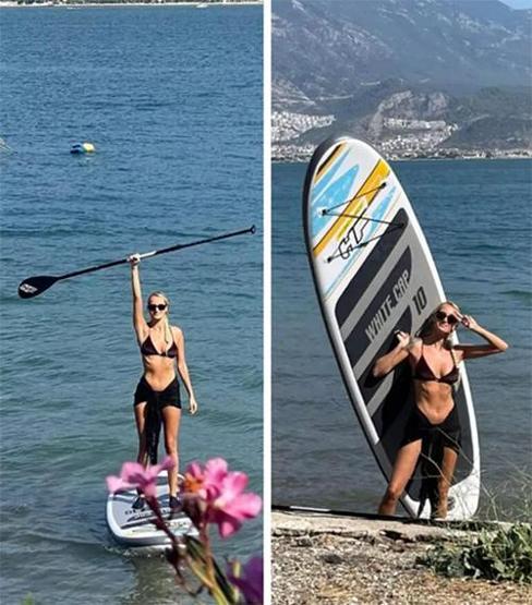 Didem Soydandan bikinili pozlar