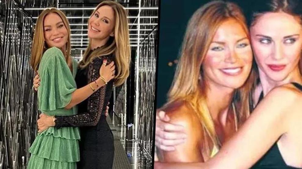 Ebru Şallı ve Demet Şenerden yıllar sonra aynı poz