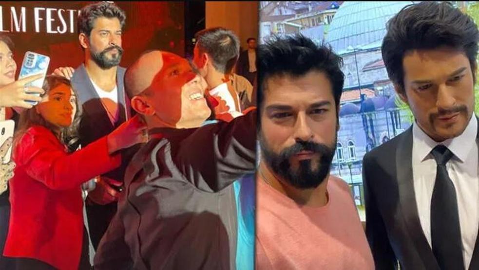 Burak Özçivitin balmumu heykeli sosyal medyada gündem oldu
