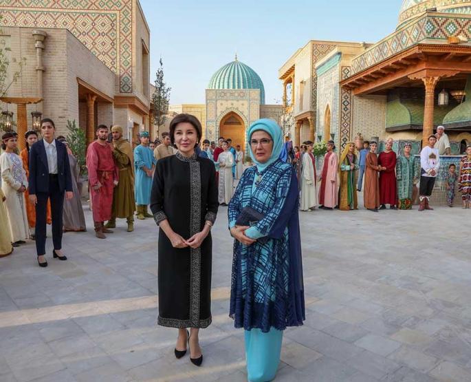 Emine Erdoğandan ‘Ebedi Şehir’de tarihe yolculuk