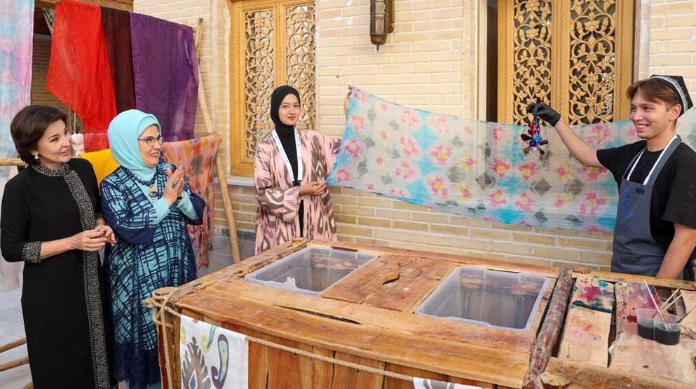 Emine Erdoğandan ‘Ebedi Şehir’de tarihe yolculuk