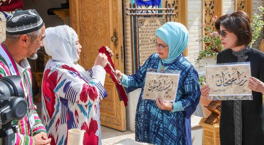 Emine Erdoğandan ‘Ebedi Şehir’de tarihe yolculuk