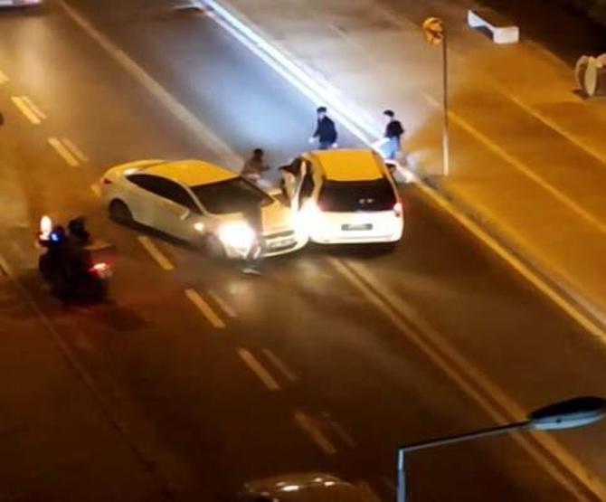 Beylikdüzünde kardeşine laf atanlara dehşeti yaşattı