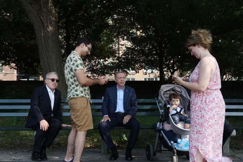 Cumhurbaşkanı Erdoğan Central Park’ta yürüyüş yaptı