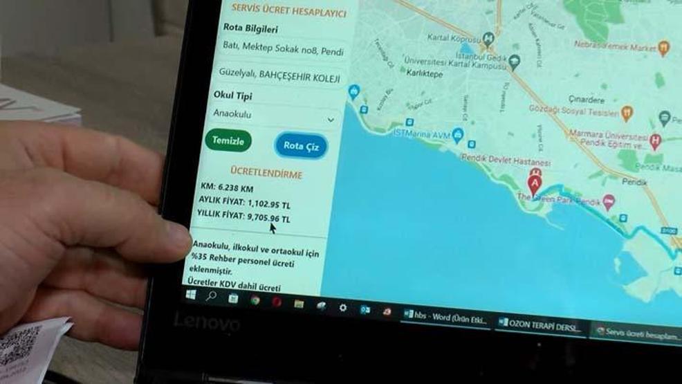 Fahiş servis ücretine itiraz edince kızı yaya kaldı