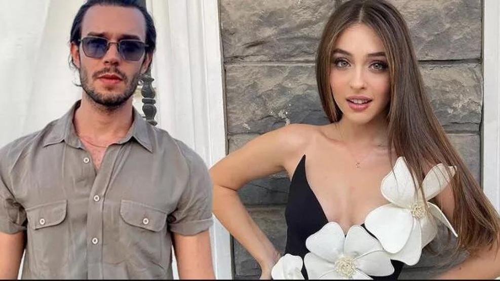 Cemre Baysel ile Aytaç Şaşmazdan mutluluk pozu
