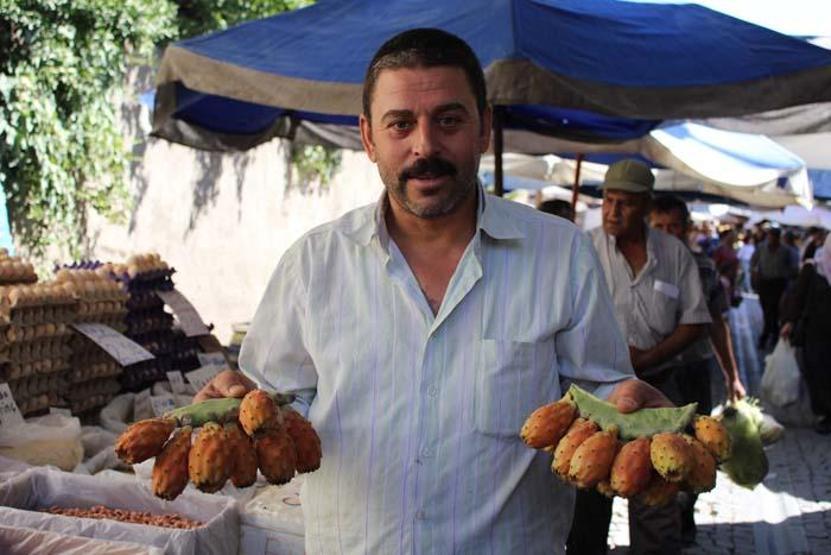 Aydının dağlarında kendiliğinden yetişiyor Sindirimi düzenliyor, kemik erimesi, stres ve yorgunluğa da birebir Kaktüs inciri ilgi odağı oldu