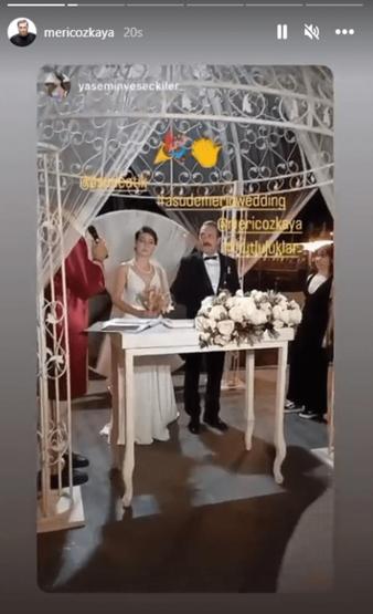Meriç Özkaya güzel haberi Instagram hesabından duyurdu