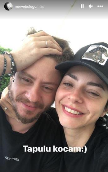 Merve Boluğurdan düğün sonrası ilk paylaşım