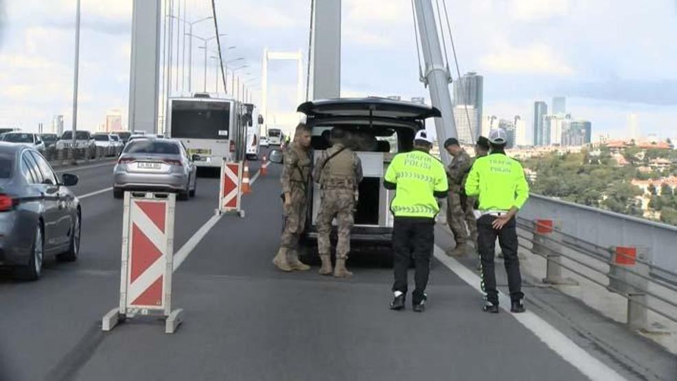 15 Temmuz Şehitler Köprüsü üstünde intihar girişimi