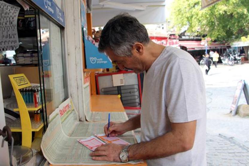 Edirnede 1 talihli Sayısal Lotodan 836 bin TL kazandı
