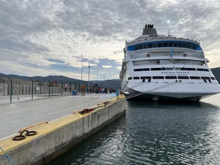Amasraya kruvaziyer ile 3 ayda 3 bin 358 turist
