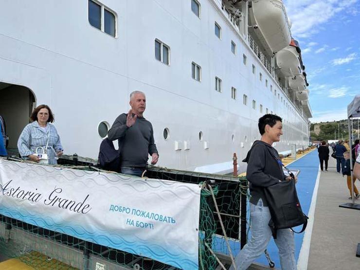 Amasraya kruvaziyer ile 3 ayda 3 bin 358 turist
