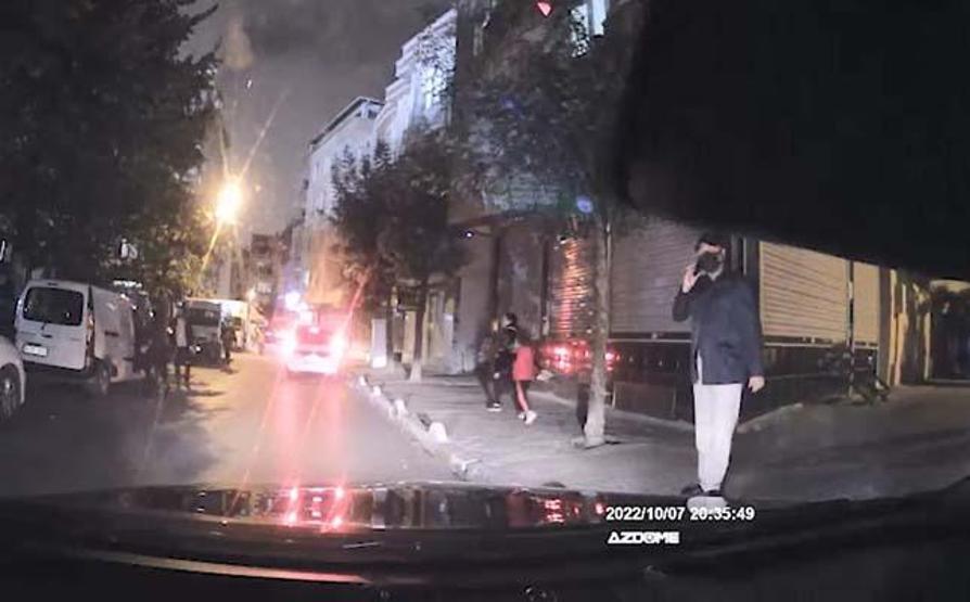 İranlı sahte polisleri araç kamerası kayıtları yakalattı