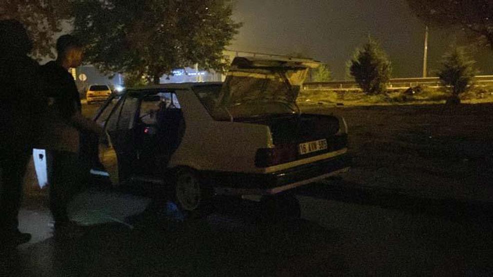 Polisten 5 kilometre kaçan alkollü sürücü yakalanınca Ben sürmüyordum dedi