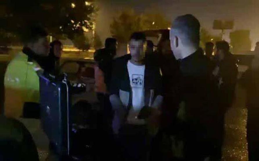 Polisten 5 kilometre kaçan alkollü sürücü yakalanınca Ben sürmüyordum dedi