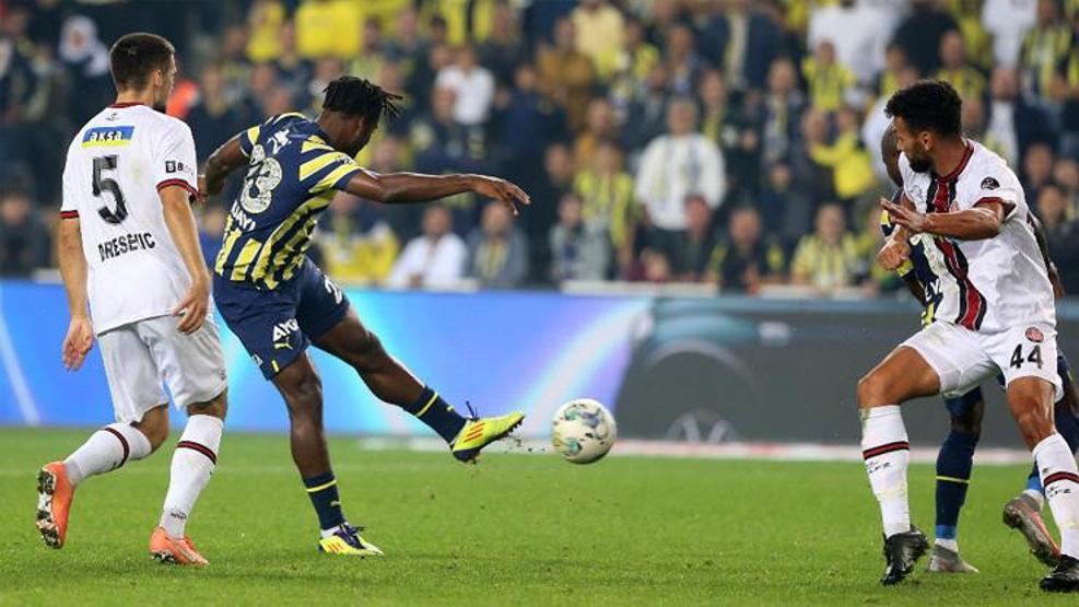 Fenerbahçe gol ortalamasında Manchester City ile yarışıyor