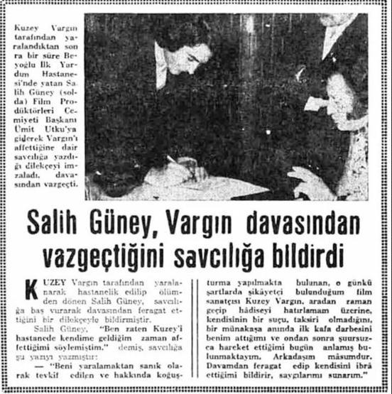 Yeşilçamın en karanlık gecesi: Kuzeyin Güneyi bıçakladığı o an
