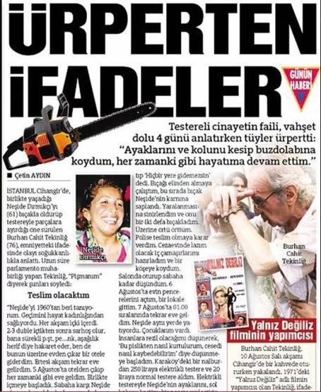 Yeşilçamın en karanlık gecesi: Kuzeyin Güneyi bıçakladığı o an