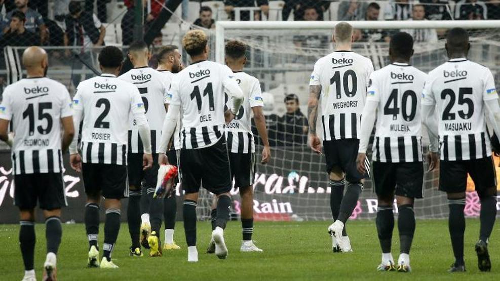 Beşiktaşta şok istatistik Orta saha kayıp