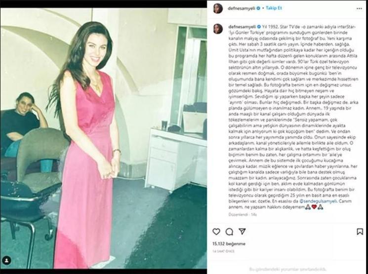 Defne Samyeli kariyer yolculuğunu anlattı