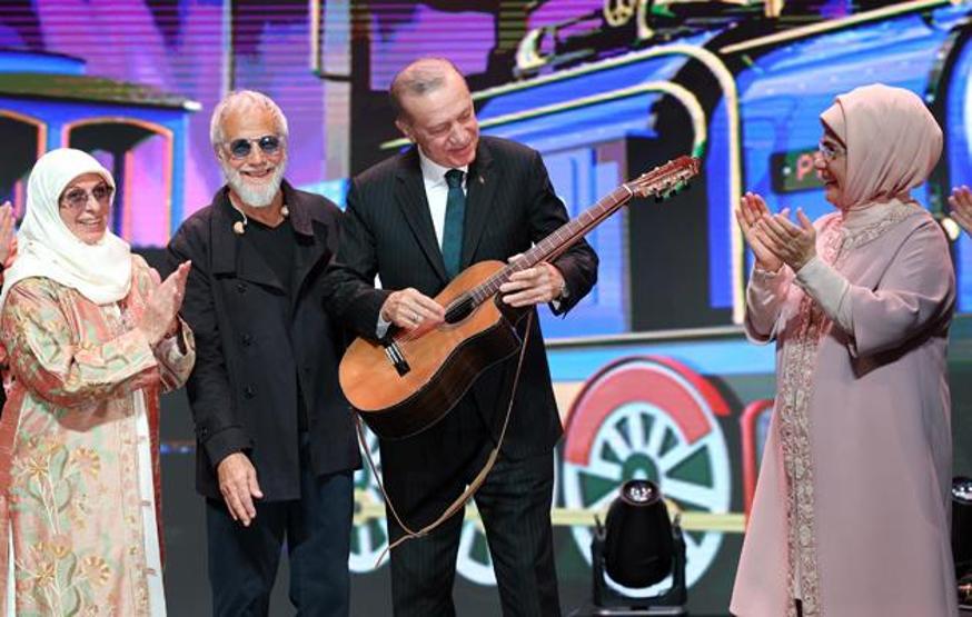 Cumhurbaşkanı Erdoğan, Yusuf İslamın konserine katıldı