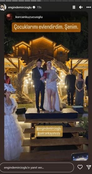 Engin Demircioğlu ve Selcan Kaya, Olymposta evlendi