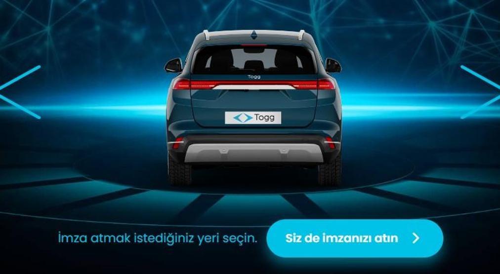 TOGG yeniligde ben de varım imza atma kampanyası nasıl yapılır