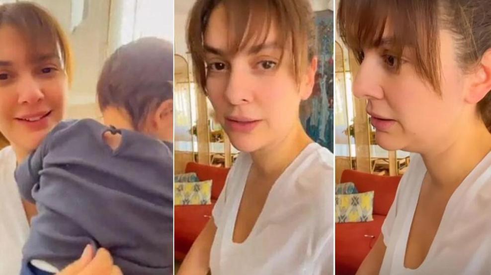 Bergüzar Korel kızıyla olan eğlenceli anlarını paylaştı