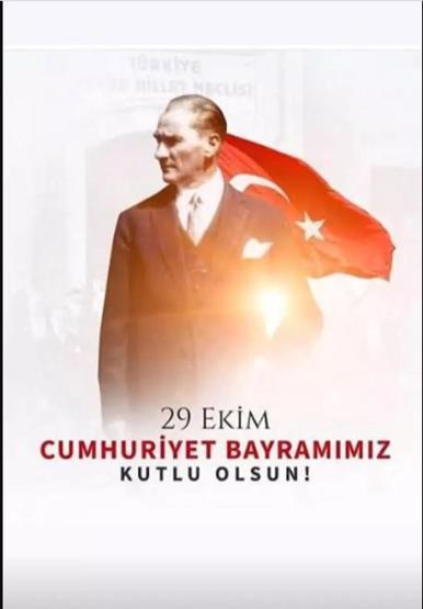 Ünlülerden 29 Ekim Cumhuriyet Bayramı paylaşımları