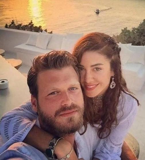 Başak Dizerden eşi Kıvanç Tatlıtuğa: Mutlu yıllar aşk