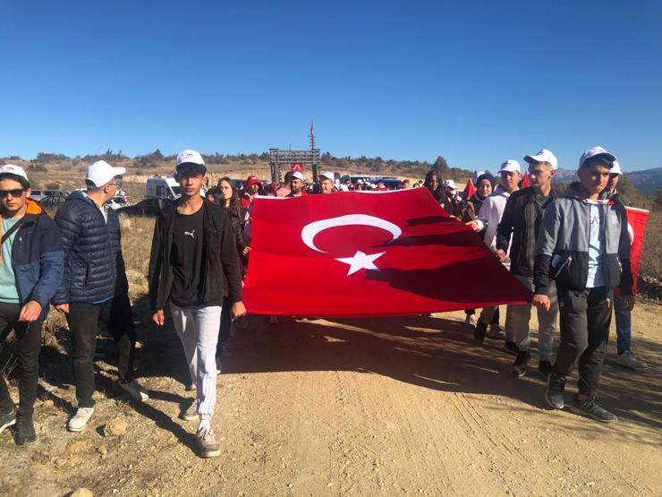 Çankırıda 13üncü İstiklal Yolu Yürüyüşü gerçekleştirildi