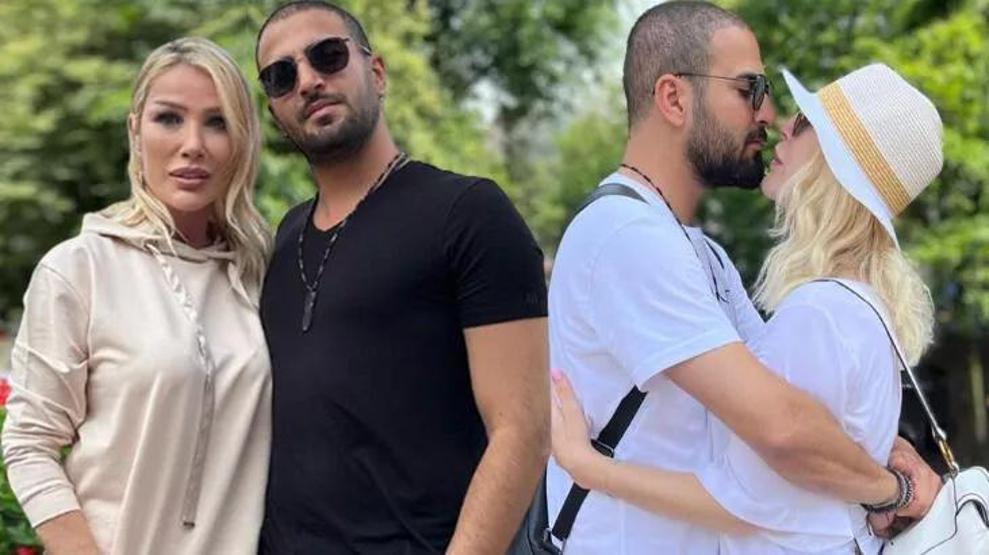 Seda Sayan eşi Çağlar Öktenin sahnesinde şarkı söyledi