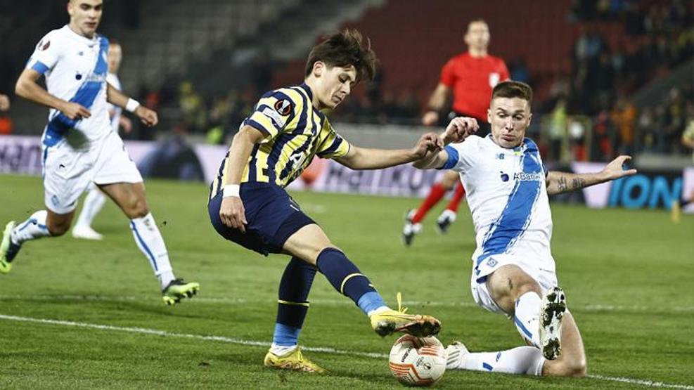 Dinamo Kiev Fenerbahçe maçına damga vurdu Arda Gülerden iki rekor birden
