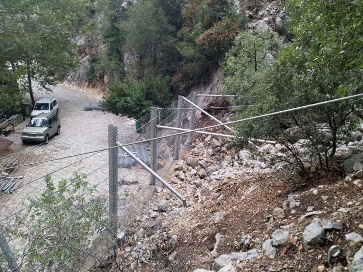 Altınbeşik Mağarası yürüyüş yolu artık daha güvenli