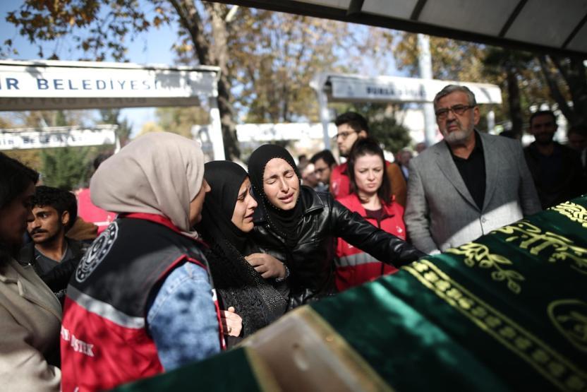 Bursada büyük acı... 9 tabut yan yana