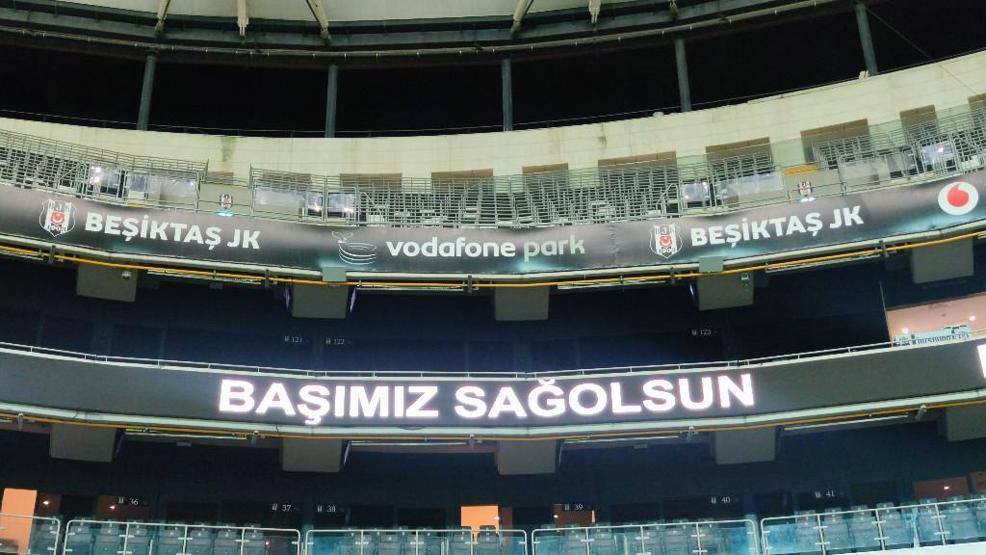 Vodafone Park böyle boşaltıldı İşte yaşananlar