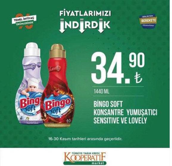 Tarım Kredi Kooperatifi 30 Kasım indirimli ürünler kataloğu