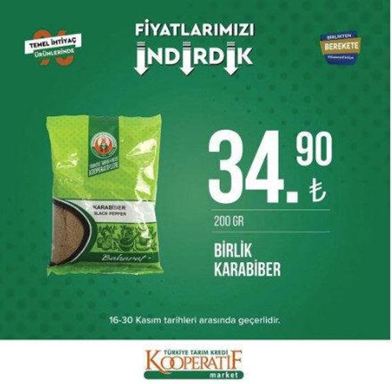 Tarım Kredi Kooperatifi 30 Kasım indirimli ürünler kataloğu