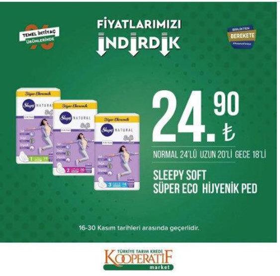 Tarım Kredi Kooperatifi 30 Kasım indirimli ürünler kataloğu