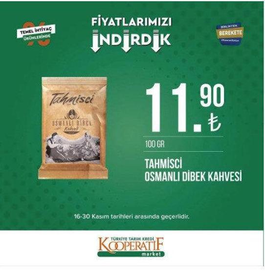 Tarım Kredi Kooperatifi 30 Kasım indirimli ürünler kataloğu