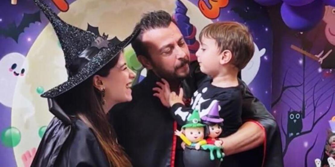 Hazal Kaya ve Ali Atay oğullarının yeni yaşını kutladı