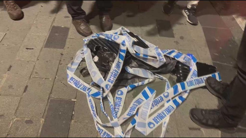 Beyoğlunda şüpheli valiz paniği